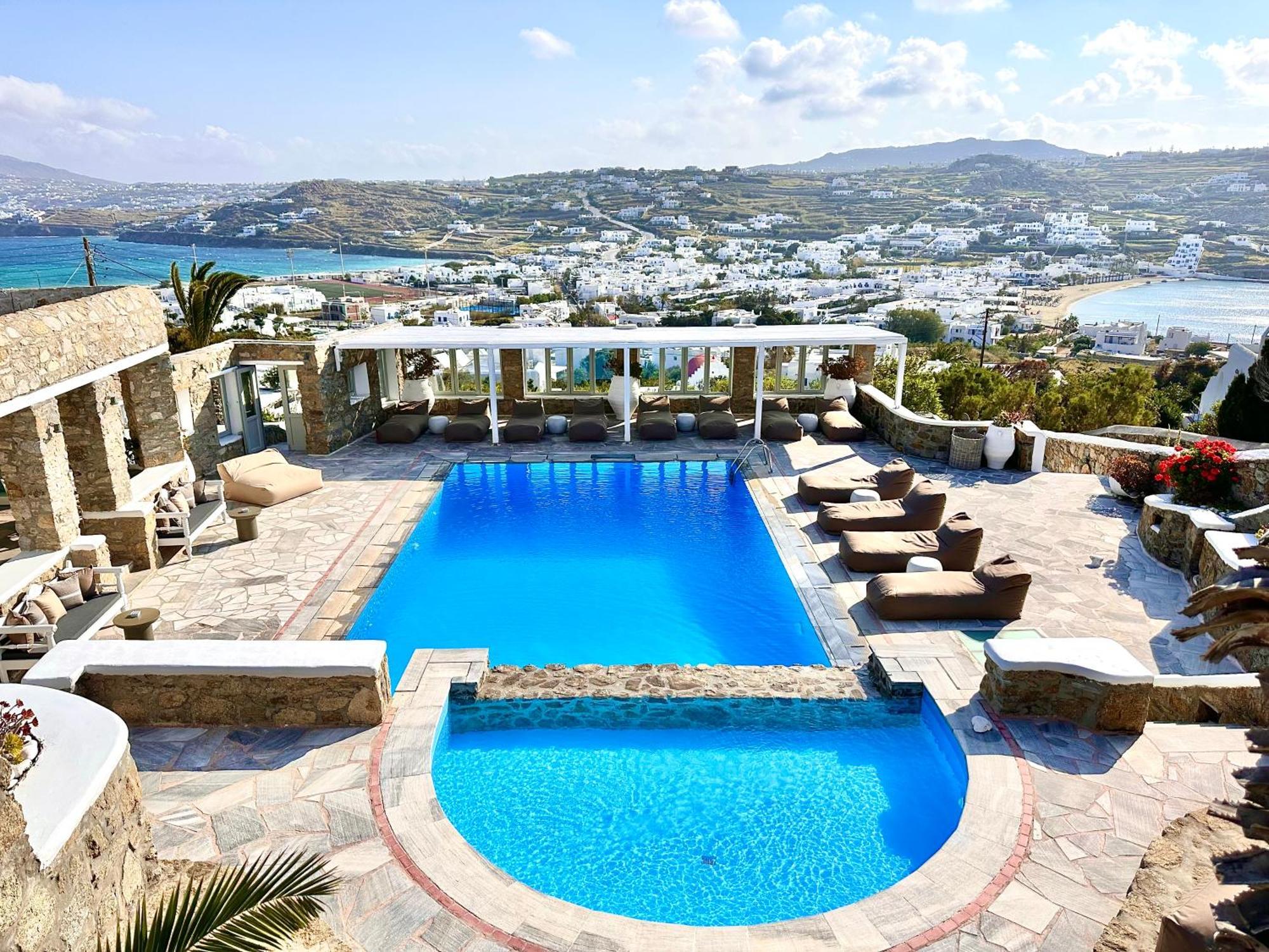 Kallos Of Mykonos - Previous Leonis Summer Houses Ornos  Exteriér fotografie